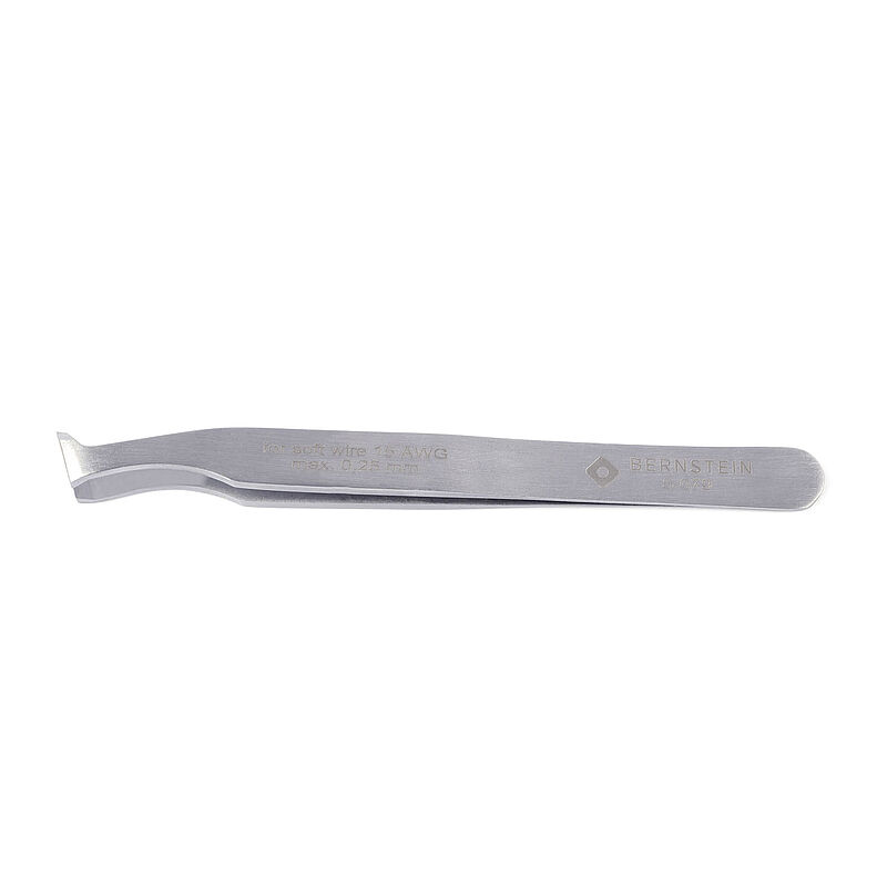 Bernstein 115 mm, Carbon Steel, Angle, ESD Tweezer