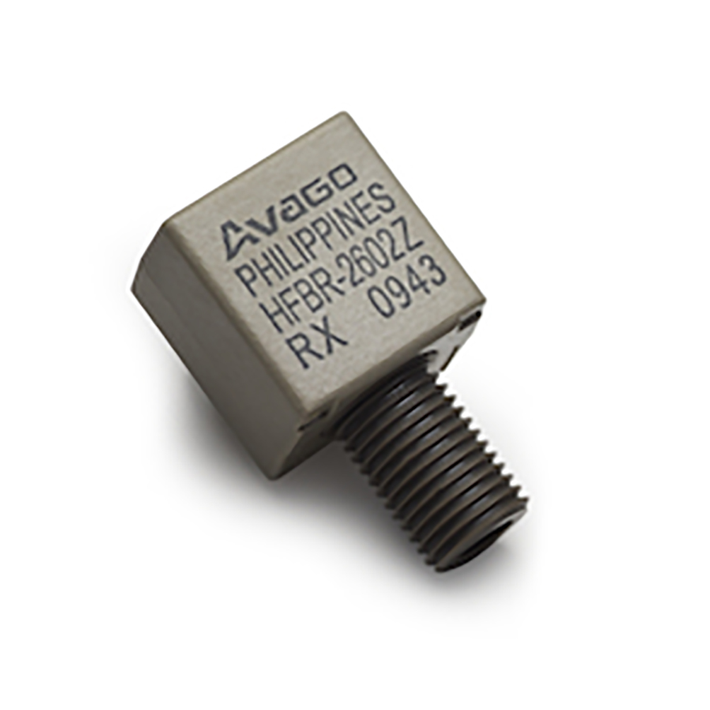 Broadcom HFBR-2602Z 2Mbit/s 675nm Fibre Optic Receiver, SMA Connector