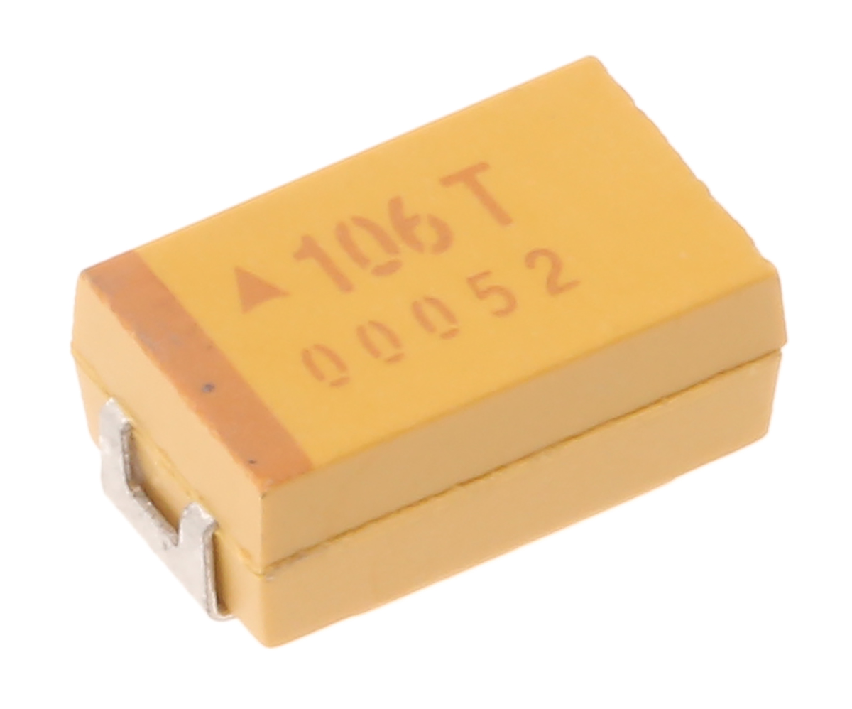 KYOCERA AVX 10μF MnO2 Tantalum Capacitor 50V dc, TAJ Series
