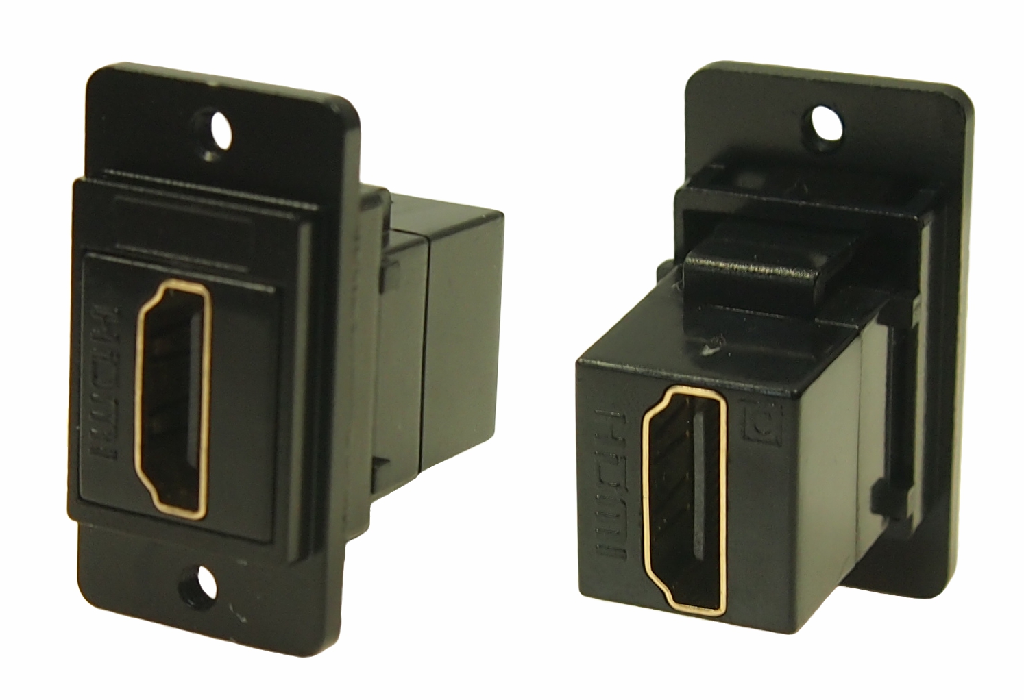 RS PRO 2 Way Female to Female Feedthrough HDMI Connector