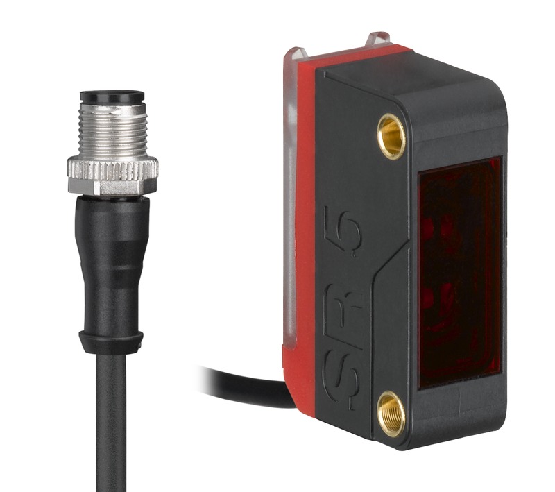 Leuze Retroreflective Photoelectric Sensor, Rectangular Sensor, 0.02 → 5 m Detection Range