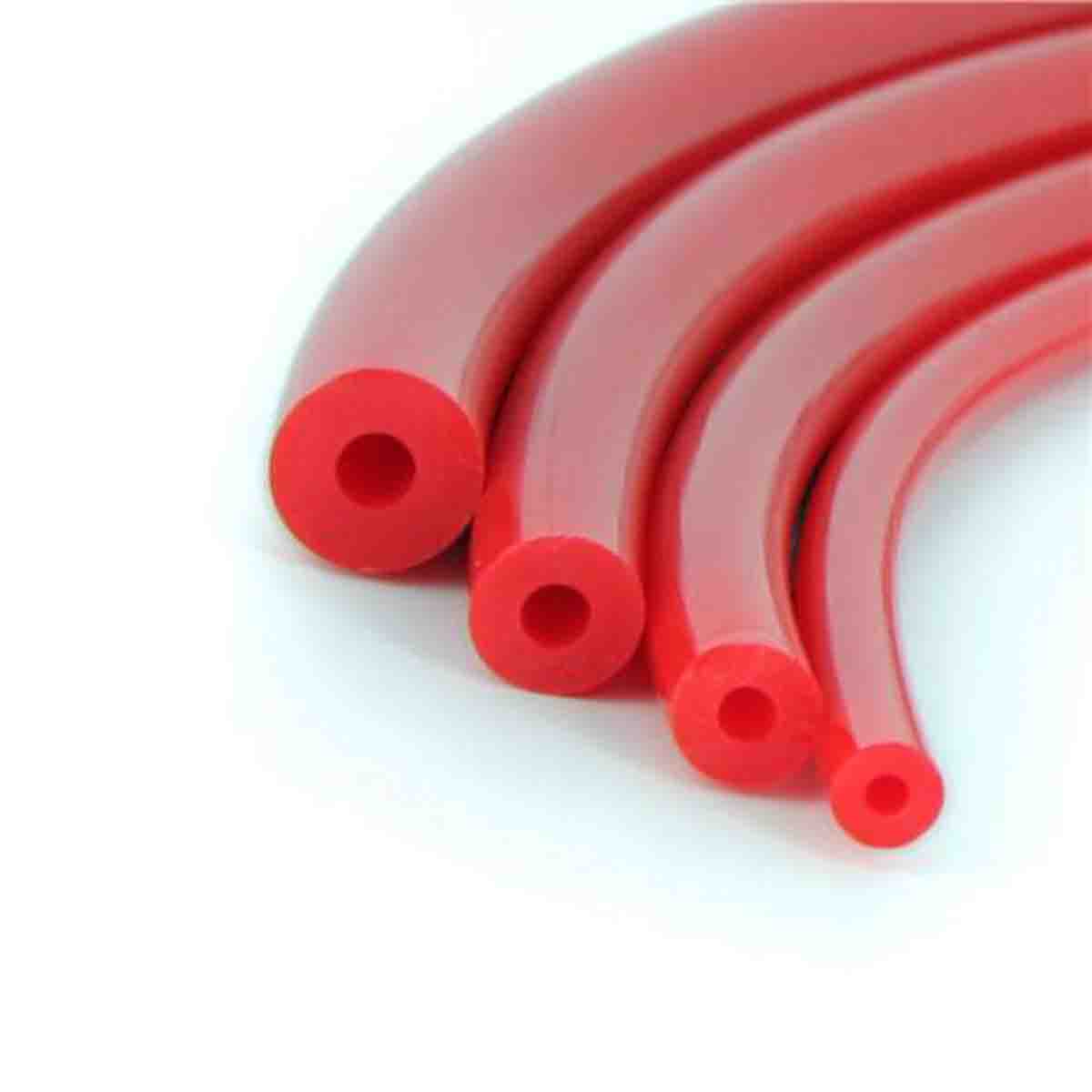 Fenner Drives 5m 5mm diameter Red Round Polyurethane Belt for use with 40mm minimum pulley diameter