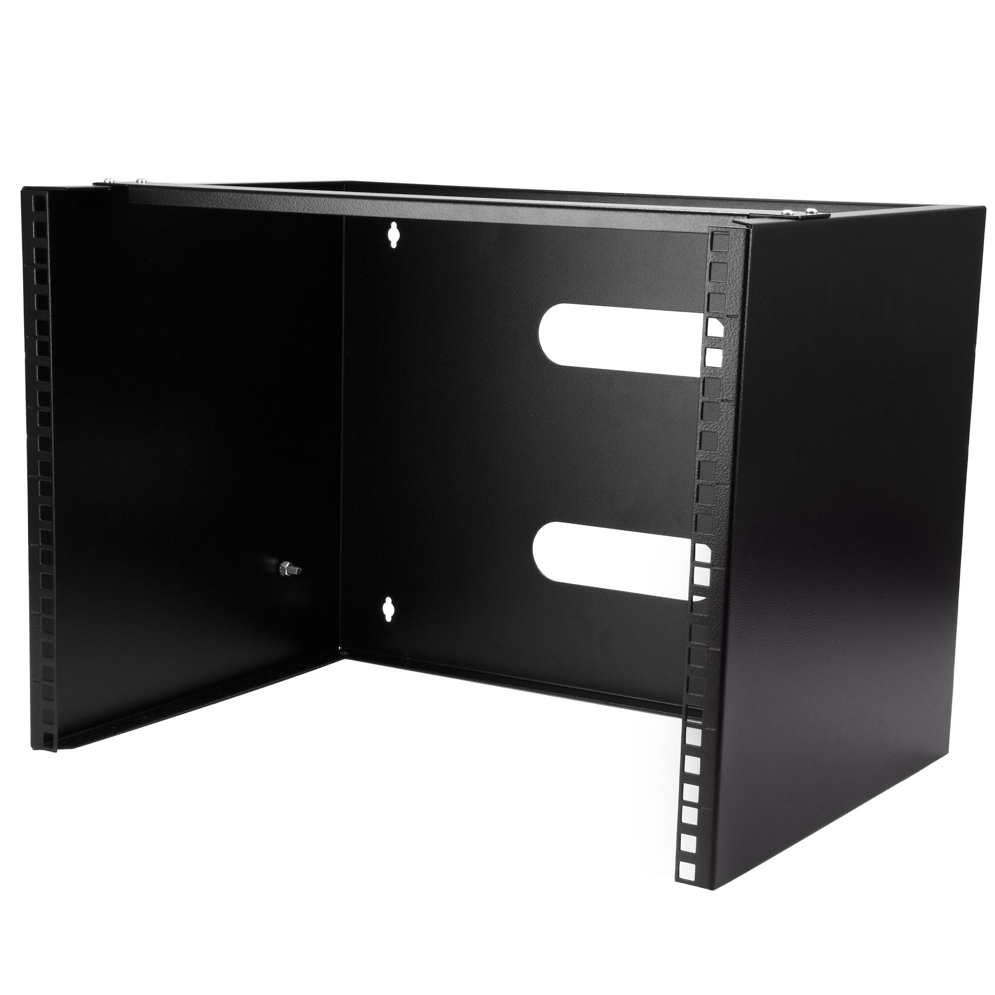StarTech.com Black 8U Steel Server Rack , with 2-Post Frame