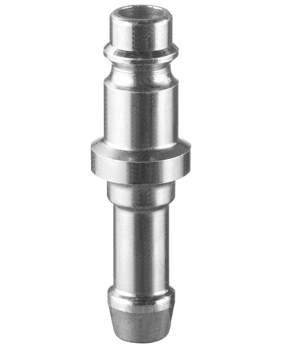 PREVOST Treated Steel Plug for Pneumatic Quick Connect Coupling, 13mm Hose Barb