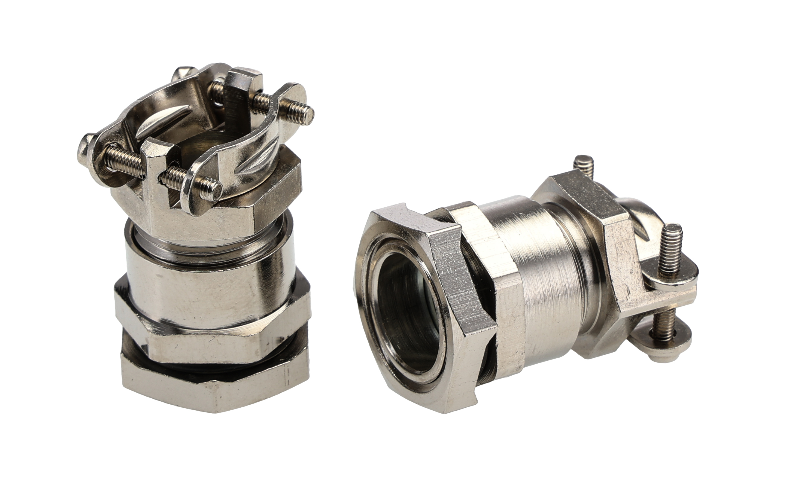 Lapp SKINDICHT Series Metallic Nickel Plated Brass Cable Gland, M16 Thread, 5mm min., 8mm max., IP55