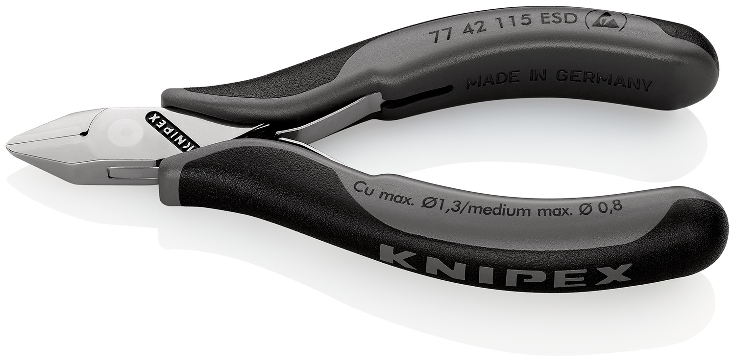 Knipex 77 42 115 ESD ESD Safe Precision Diagonal Cutter