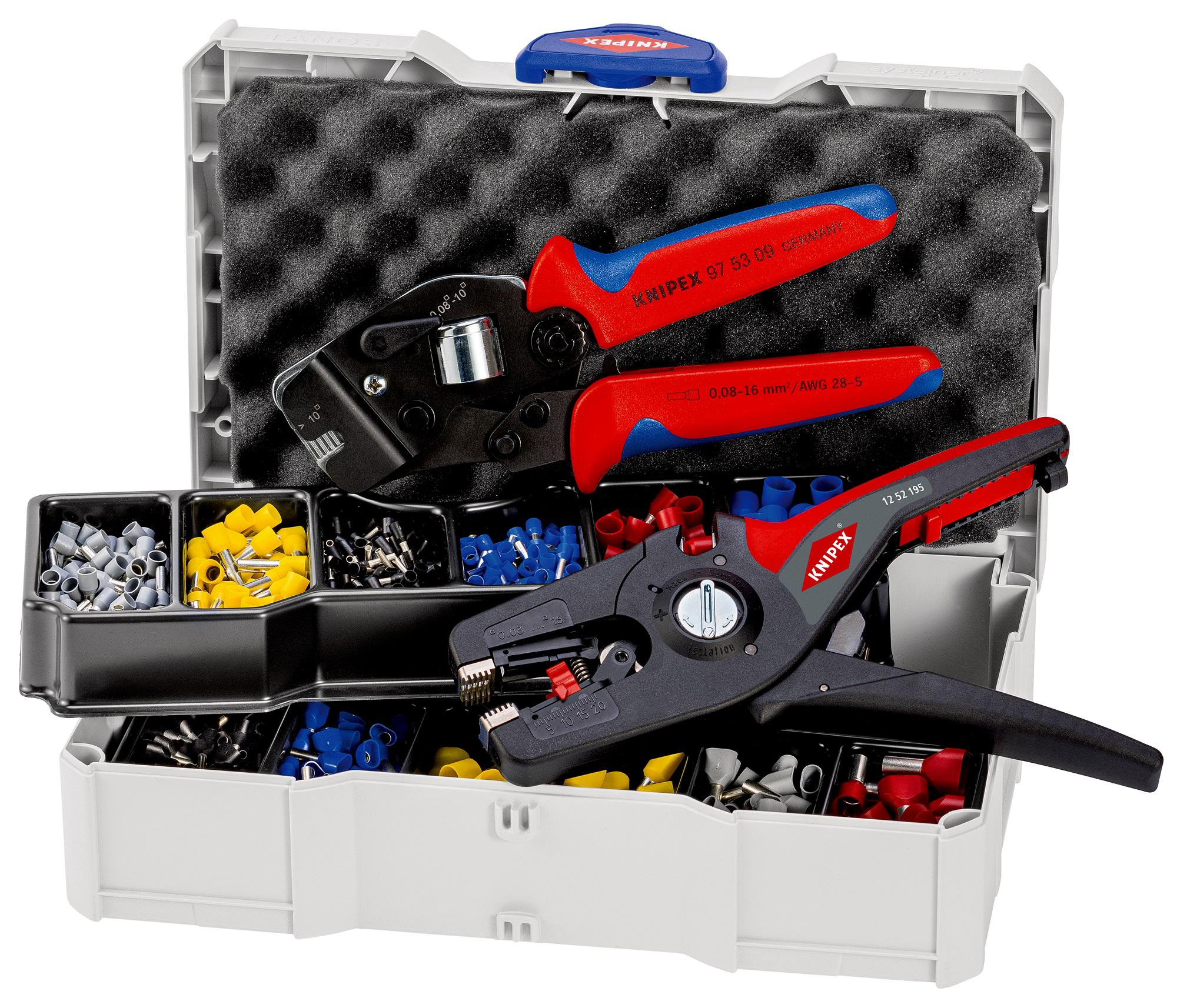 Knipex Crimp Assortment Kit Crimp Crimp terminal Kit