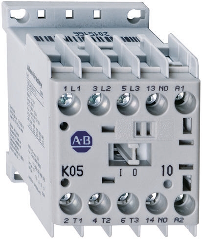 Allen Bradley 100 Series 100K Contactor, 230 V ac Coil, 3-Pole, 12 A, 5.5 kW, 3NO, 690 V ac