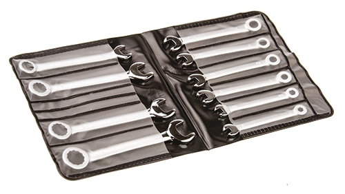 RS PRO 10-Piece Spanner Set, 4 → 11 mm, Carbon Steel