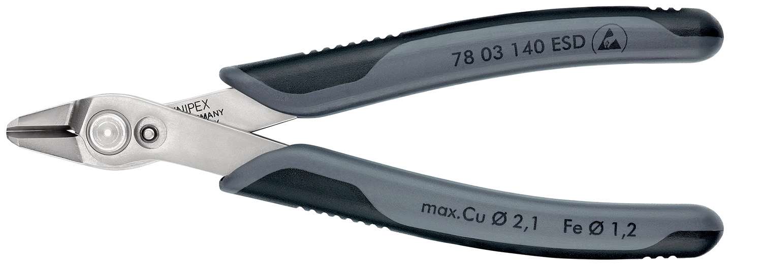 Knipex Super Knips® ESD Safe Precision Diagonal Cutter