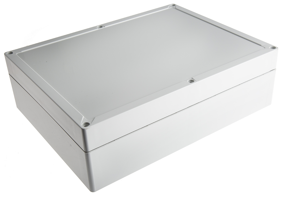 Spelsberg TG Series Grey ABS Enclosure, IP67, Grey Lid, 302 x 232 x 90mm