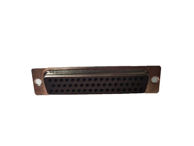 RS PRO 50 Way Panel Mount D-sub Connector Socket, 2.77mm Pitch, with Screw