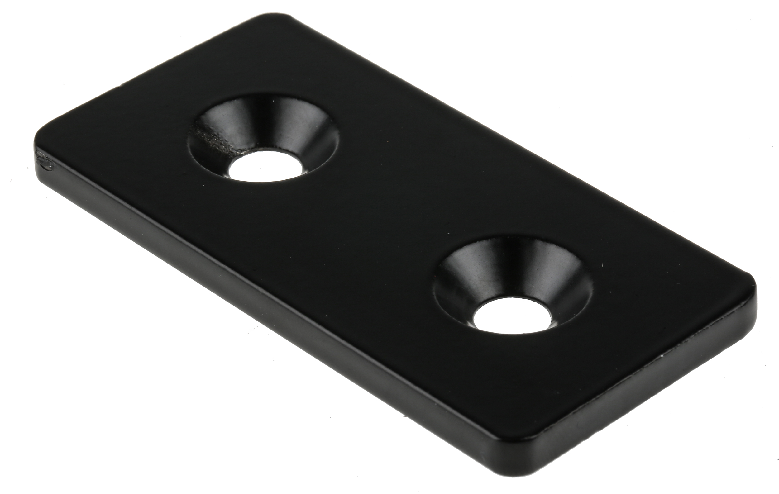 RS PRO M8 Connection Plate, Connecting Component, Strut Profile 40 mm, Groove Size 8mm