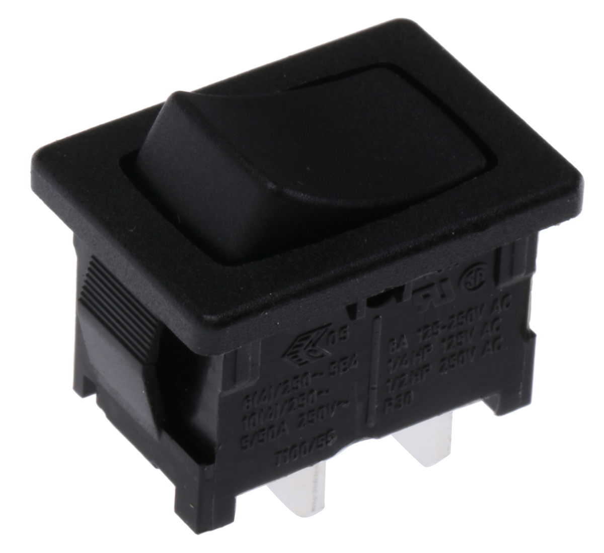 Marquardt SPST, On-Off Rocker Switch Panel Mount