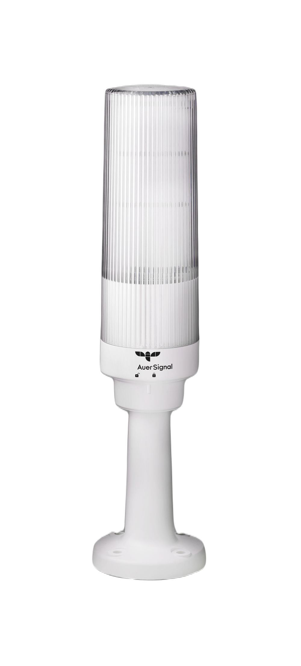 AUER Signal MT60 Series Green, Red, Yellow Signal Tower, 3 Lights, 110 V ac, Tube Base Mounted