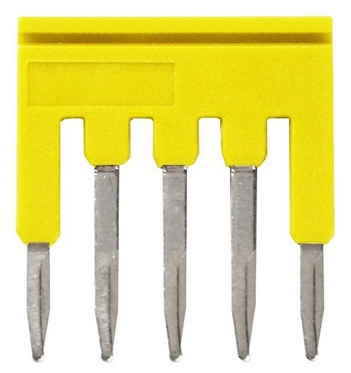XW5S Short Bar for use with XW5G-P1.5-5 Grounding Terminal Block, XW5T-P1.5-5 Feed Through Terminal Block