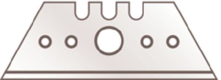 MARTOR Steel Flat Safety Knife Blade 19 mm, 10 per Package