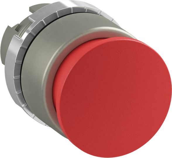 ABB 1SFA1 Series Red Twist Release Push Button, 22mm Cutout