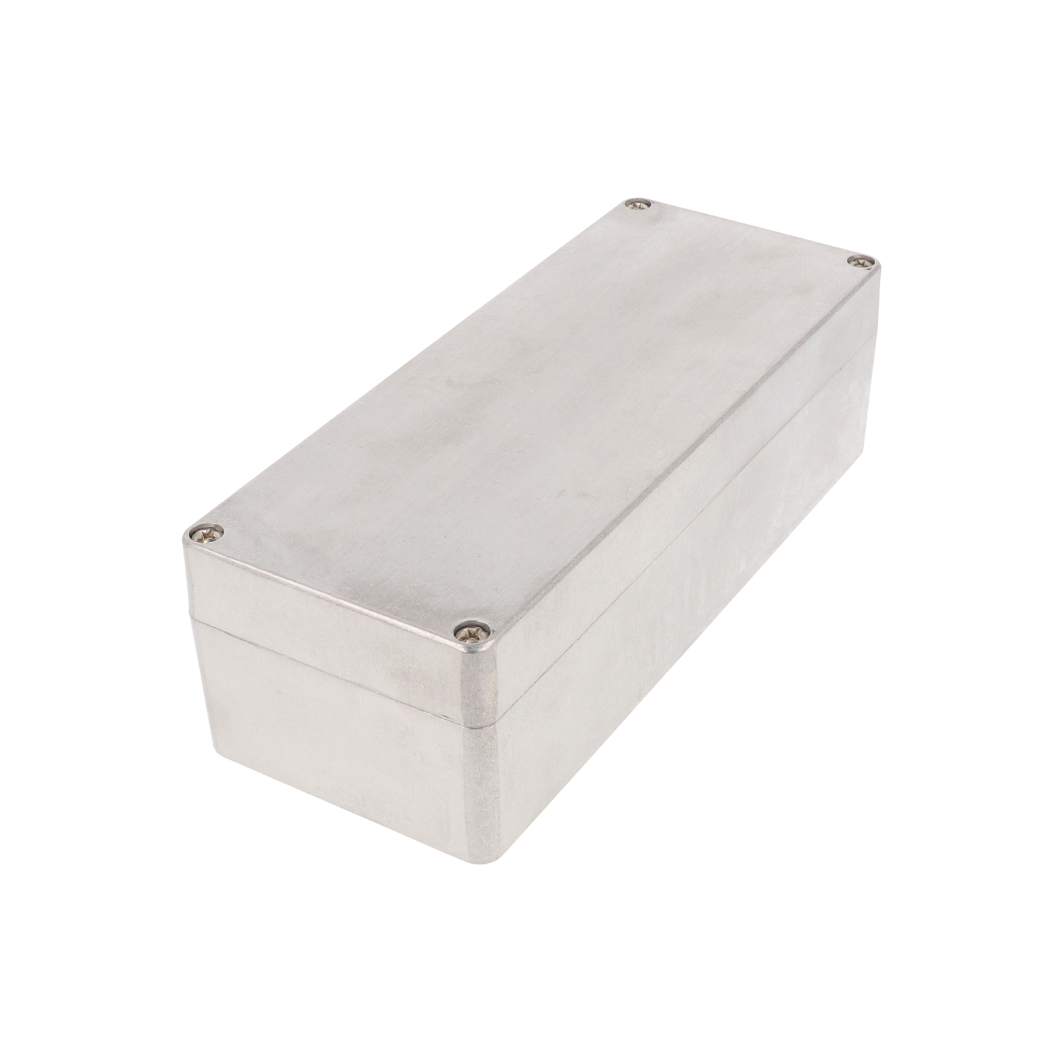 Hammond 1590Z Series Clear Die Cast Aluminium Alloy Enclosure, Flanged, Natural Lid, 200 x 80 x 60mm