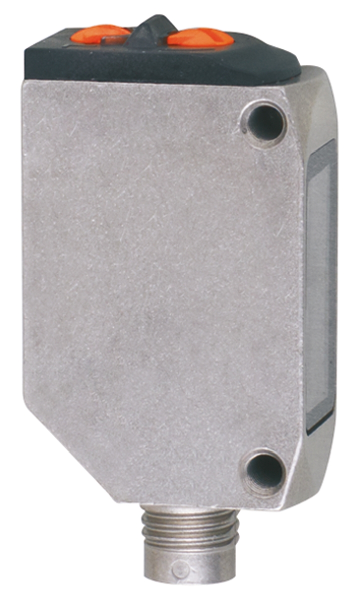 ifm electronic Retroreflective Photoelectric Sensor, Block Sensor, 50 mm → 5 m Detection Range