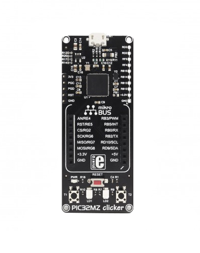 MikroElektronika PIC32MZ Clicker MCU Add On Board MIKROE-2788