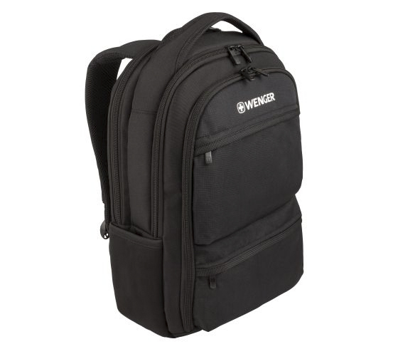 Wenger 15.6in  Laptop Backpack, Black