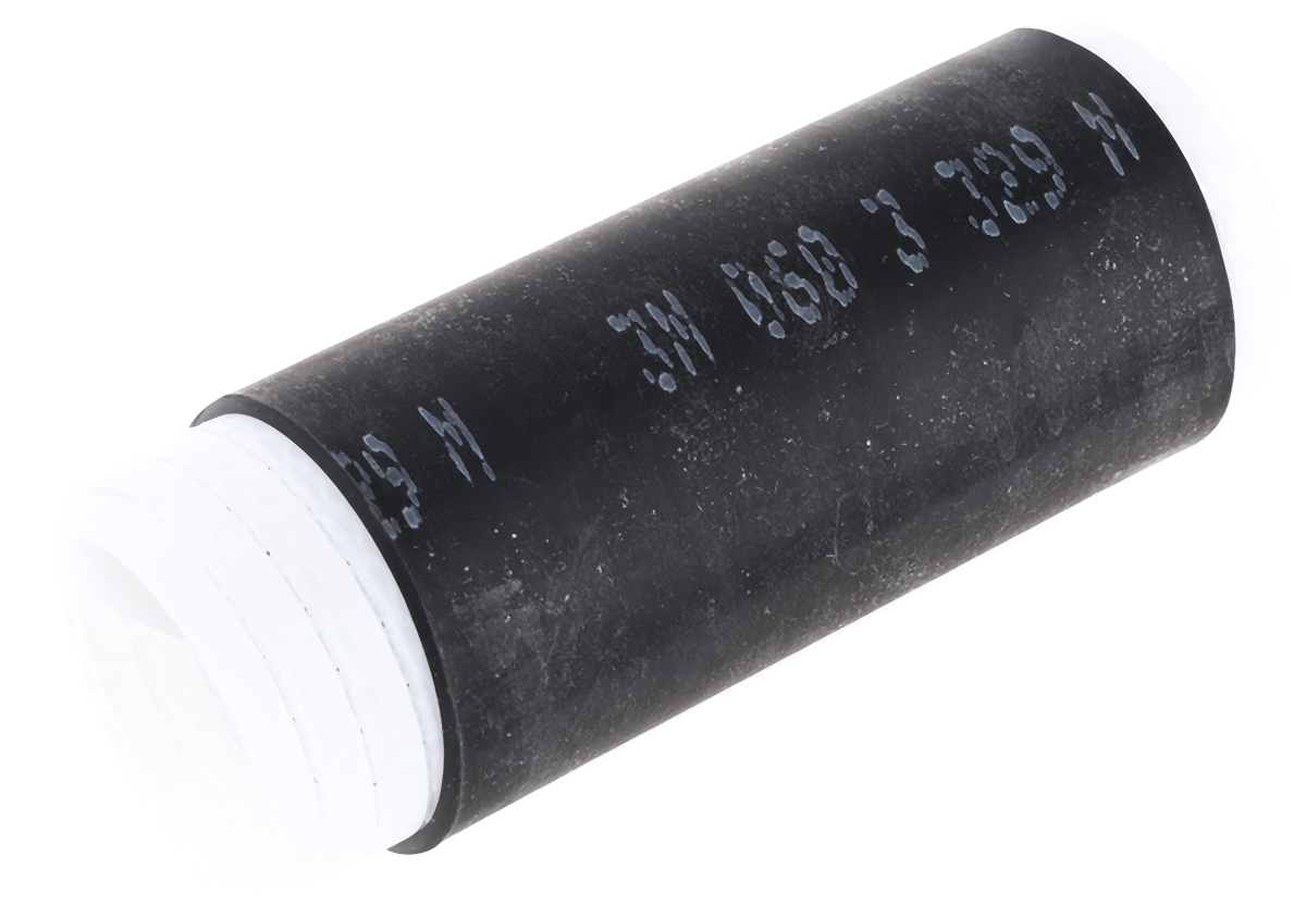 3M Cold Shrink Tubing, Black 49.3mm Sleeve Dia. x 152mm Length 2:1 Ratio, 8420 Series
