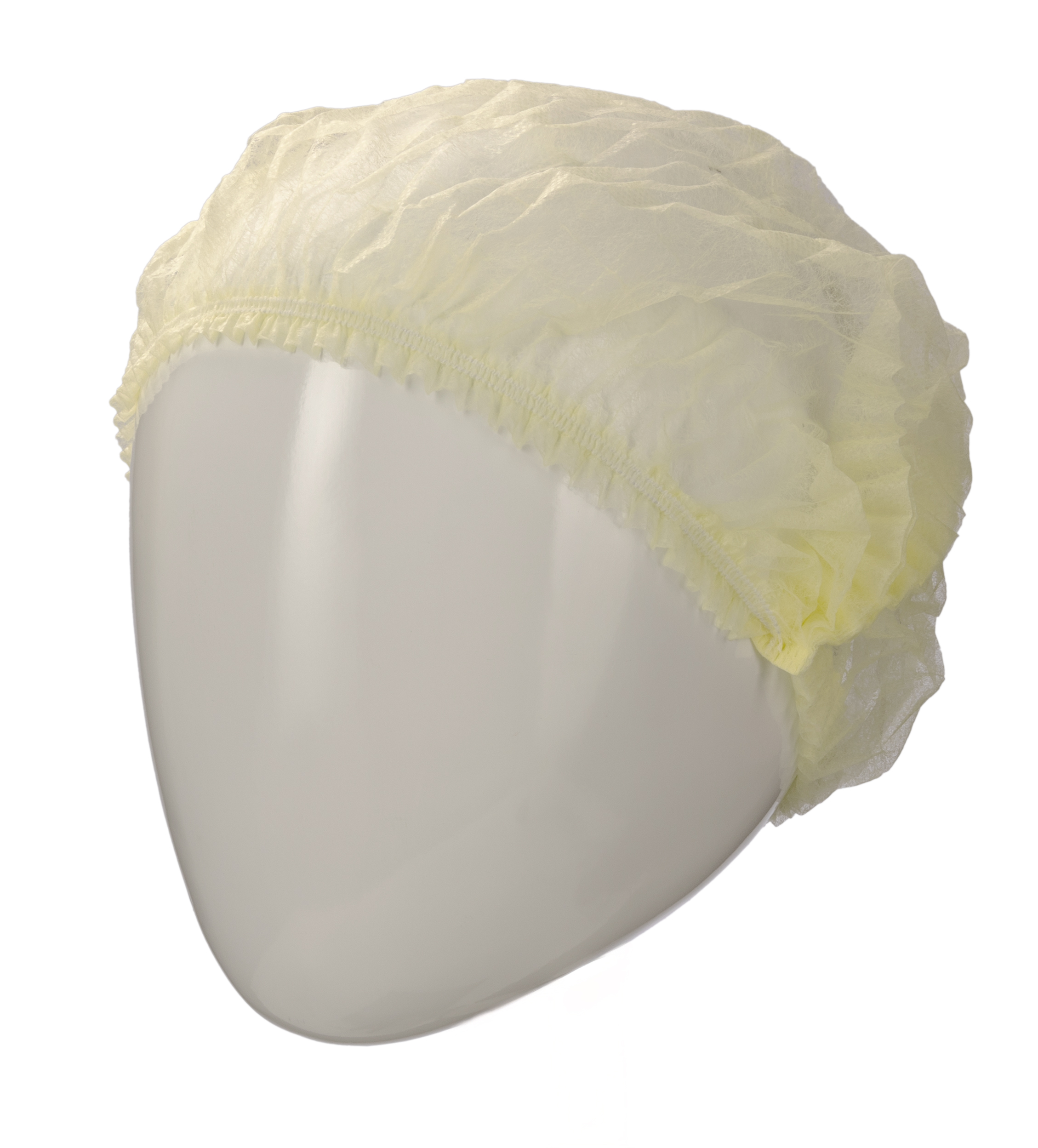 RS PRO Yellow, One-Size Polypropylene, Mob Cap Type