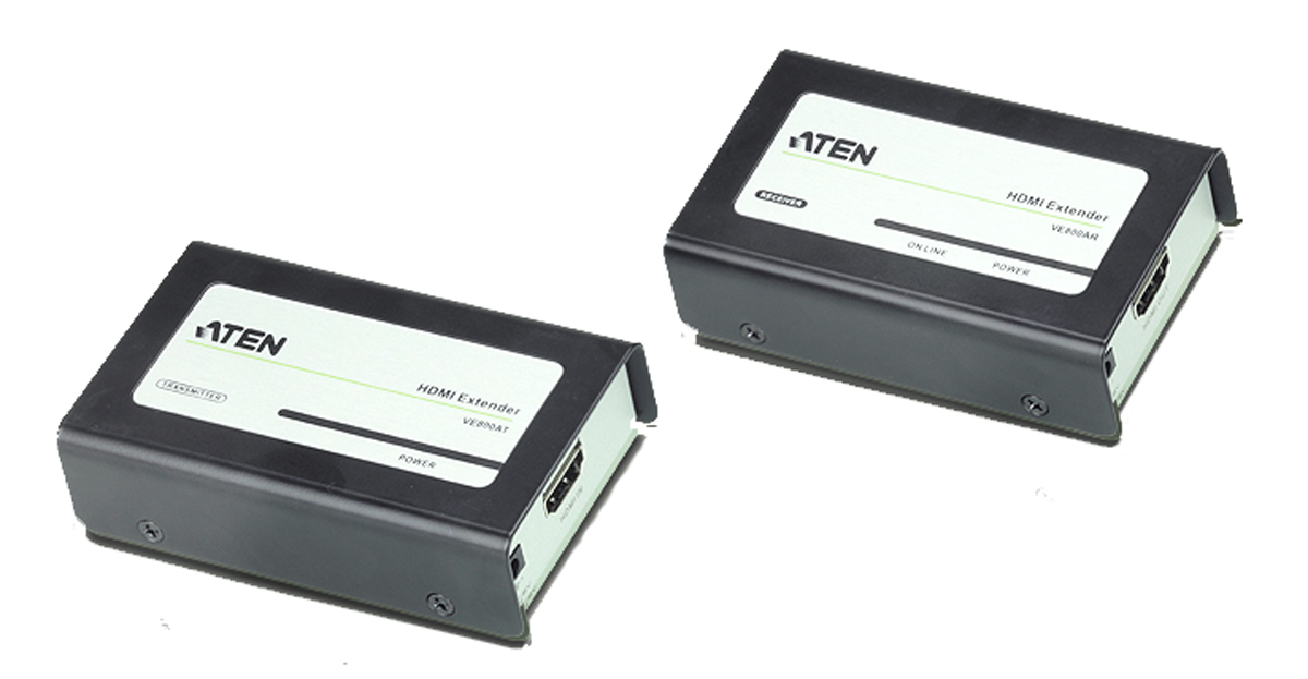 Aten HDMI over CATx Extender Pair 40m, 1920 x 1200 Maximum Resolution