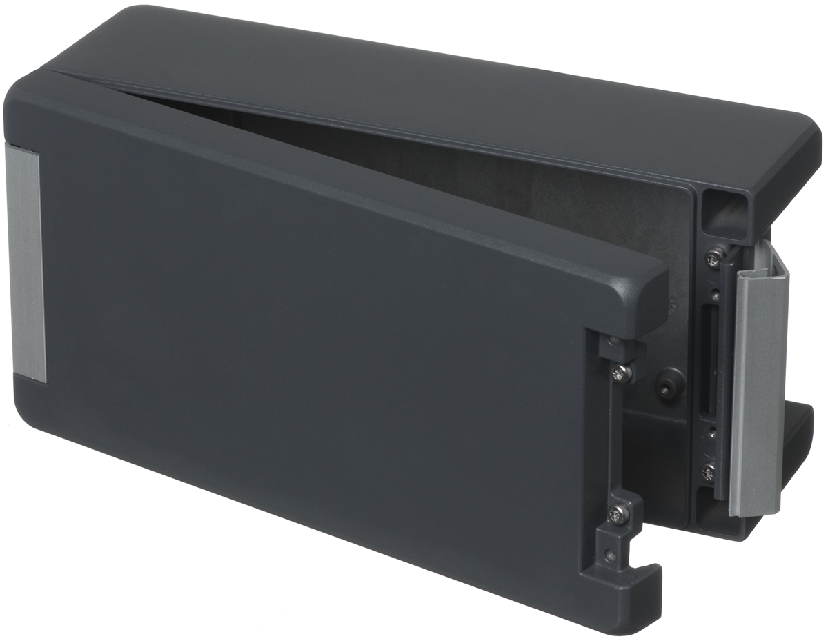 Bopla Bocube Alu Series Graphite Grey Aluminium Enclosure, IP66, IP68, IP69, IK07, IK08, Graphite Grey Lid, 259 x 128 x