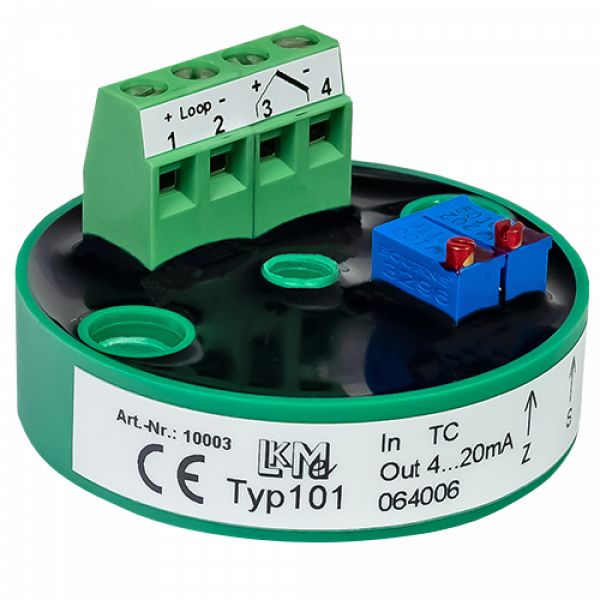 LKMelectronic LKM Temperature Transmitter Type K Input