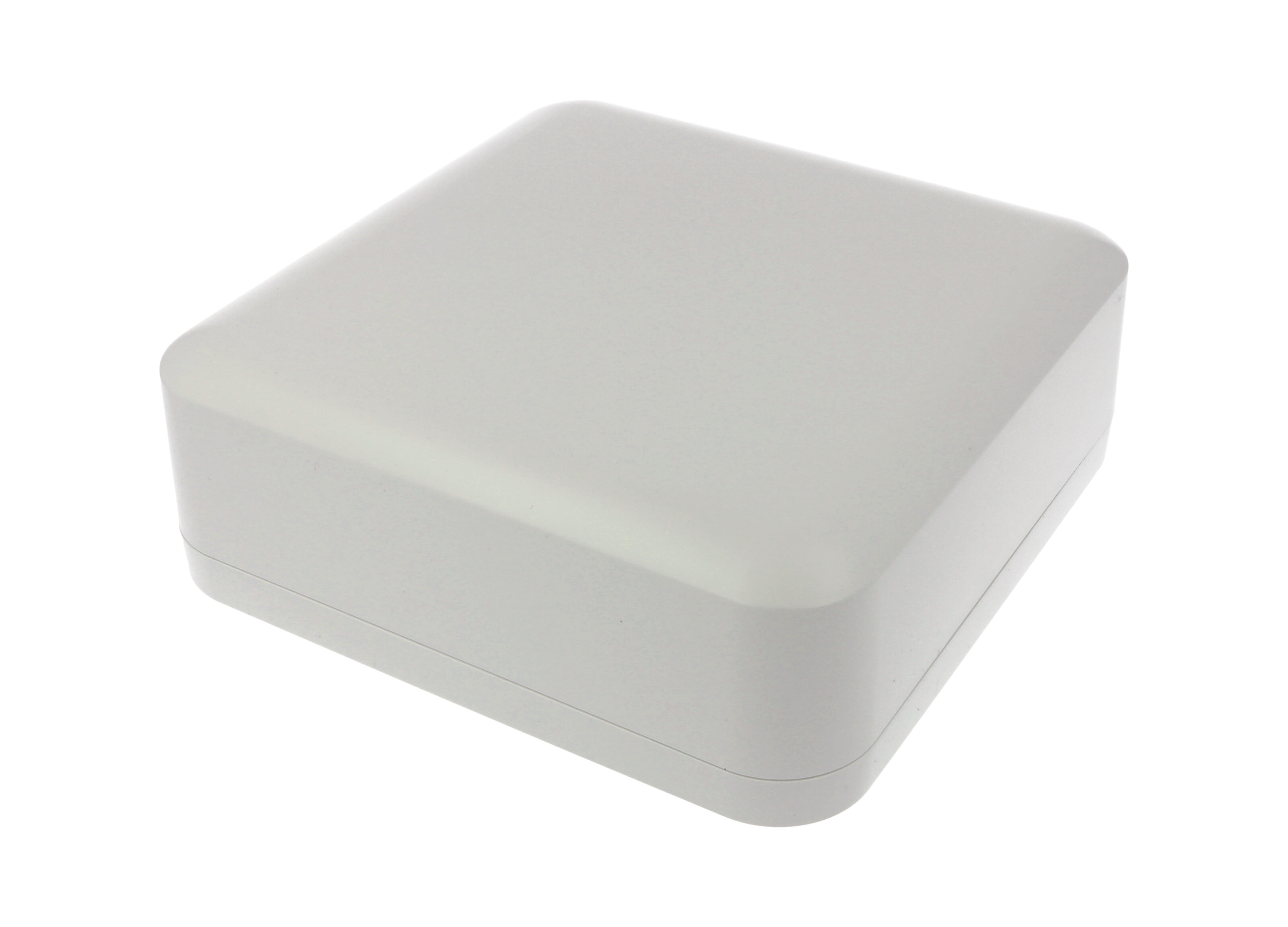 Hammond 1556 Series Light Grey ABS, Plastic General Purpose Enclosure, IP54, Flanged, Grey Lid, 200 x 200 x 70mm