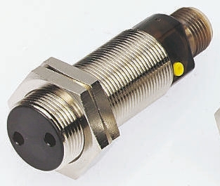 Baumer Retroreflective Photoelectric Sensor, Barrel Sensor, 3.2 m Detection Range