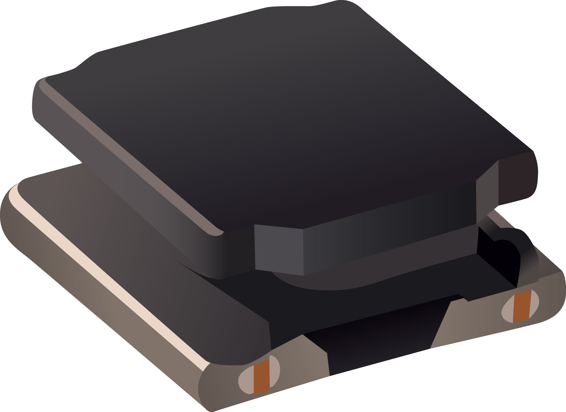 Bourns, SRN4018TA, 4018 Yes Surface Mount Inductor with a Ferrite Core, 4.7 μH Semi Shielded 20 % 1.7 A Idc Q:0