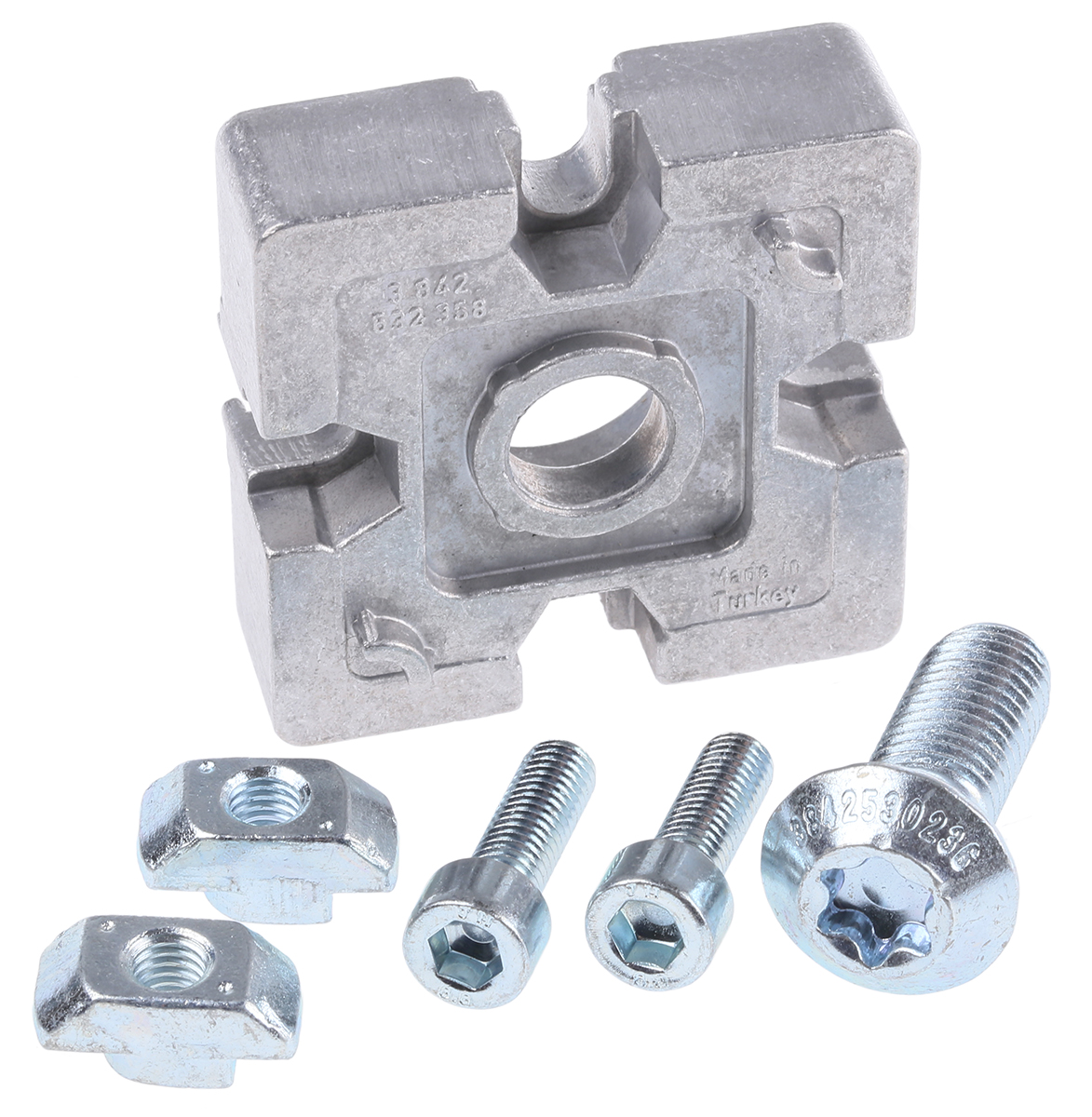 Bosch Rexroth M6 T-Connector, Connecting Component, Strut Profile 50 mm, Groove Size 10mm