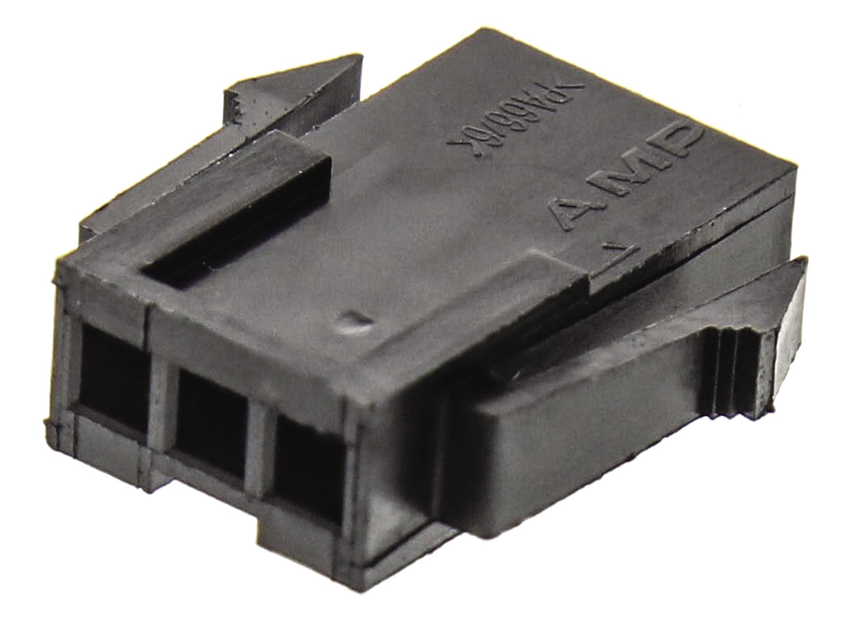 TE Connectivity, Micro MATE-N-LOK Male Connector Housing, 3mm Pitch, 3 Way, 1 Row