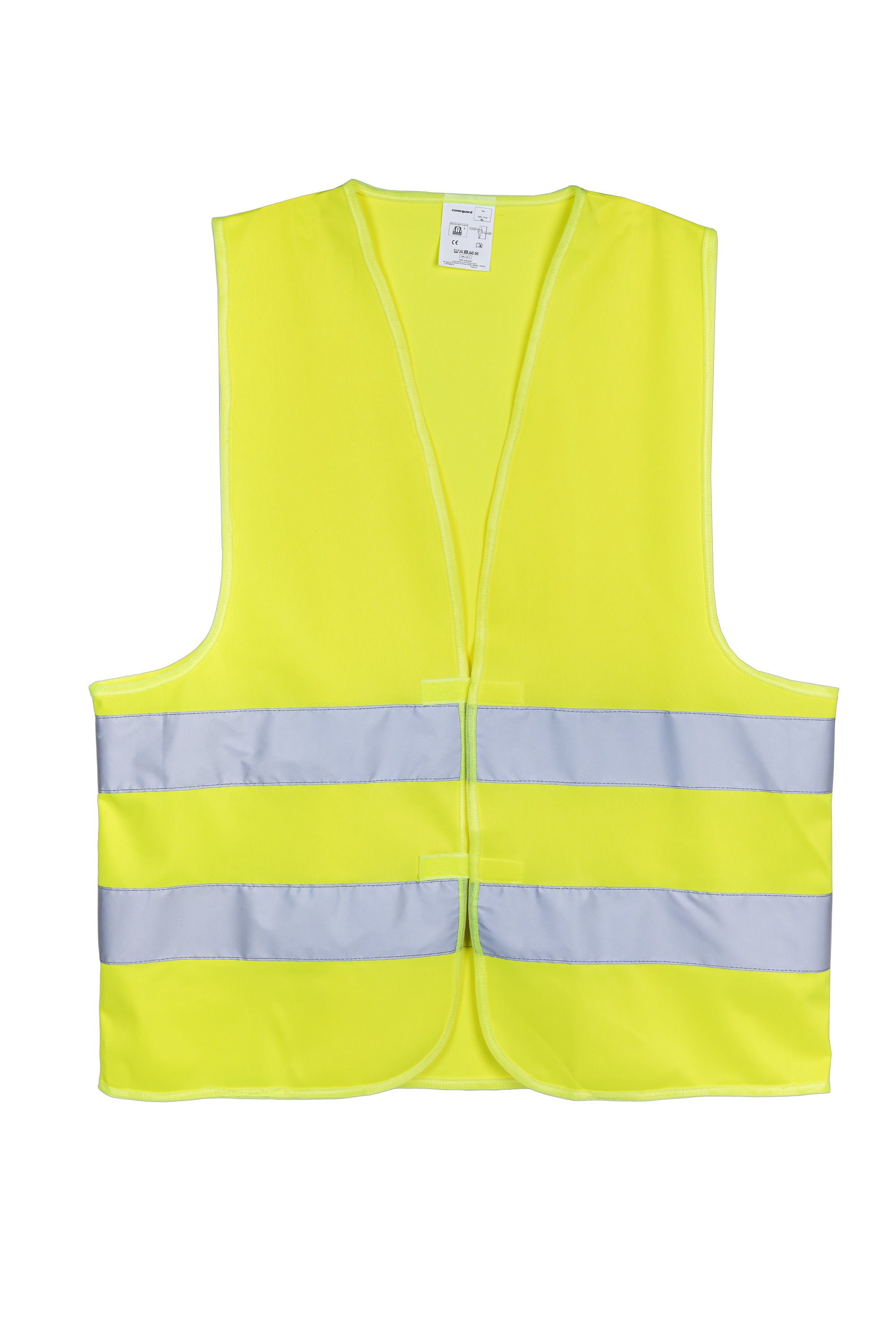 Coverguard Yellow Breathable Hi Vis Vest, L
