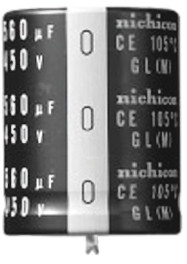Nichicon 180μF Aluminium Electrolytic Capacitor 450V dc, Snap-In - LGL2W181MELA30