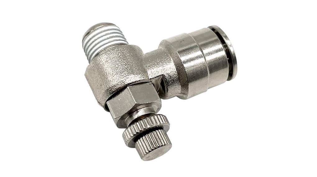 RND RND 425 Series Threaded-to-Tube, R 3/8 to 8 mm, Threaded-to-Tube Connection Style, RND 425-00220