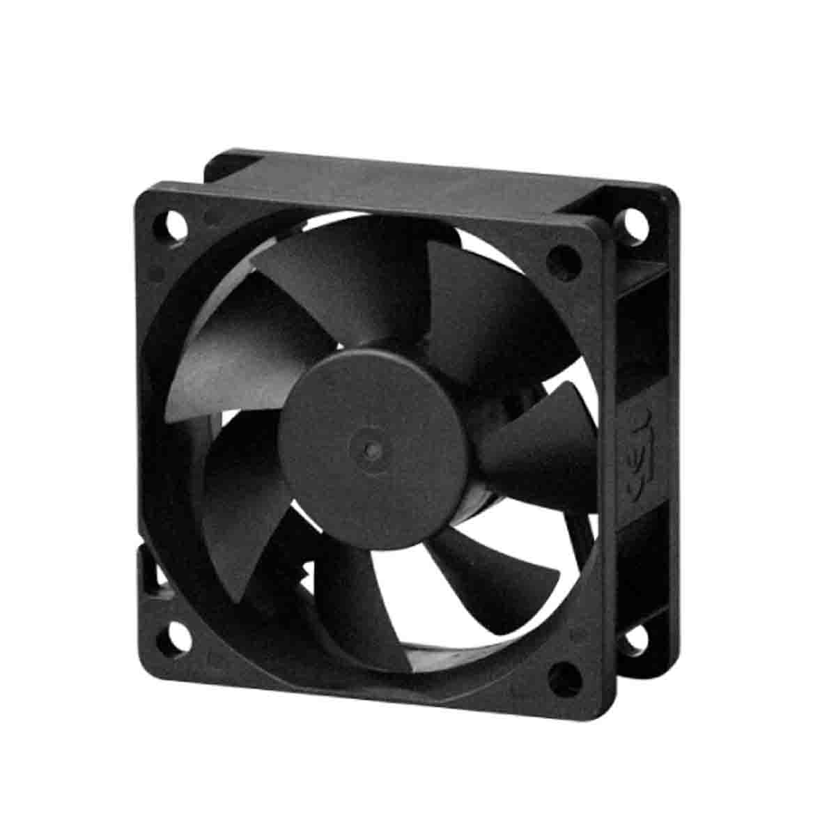 Sunon Axial Fan, 12 V dc, DC Operation, 16cfm, 720mW, 69mA Max, IP20, 60 x 60 x 25mm