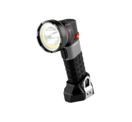 NEBO LED Torch Black - Rechargeable 500 lumens, 182 mm