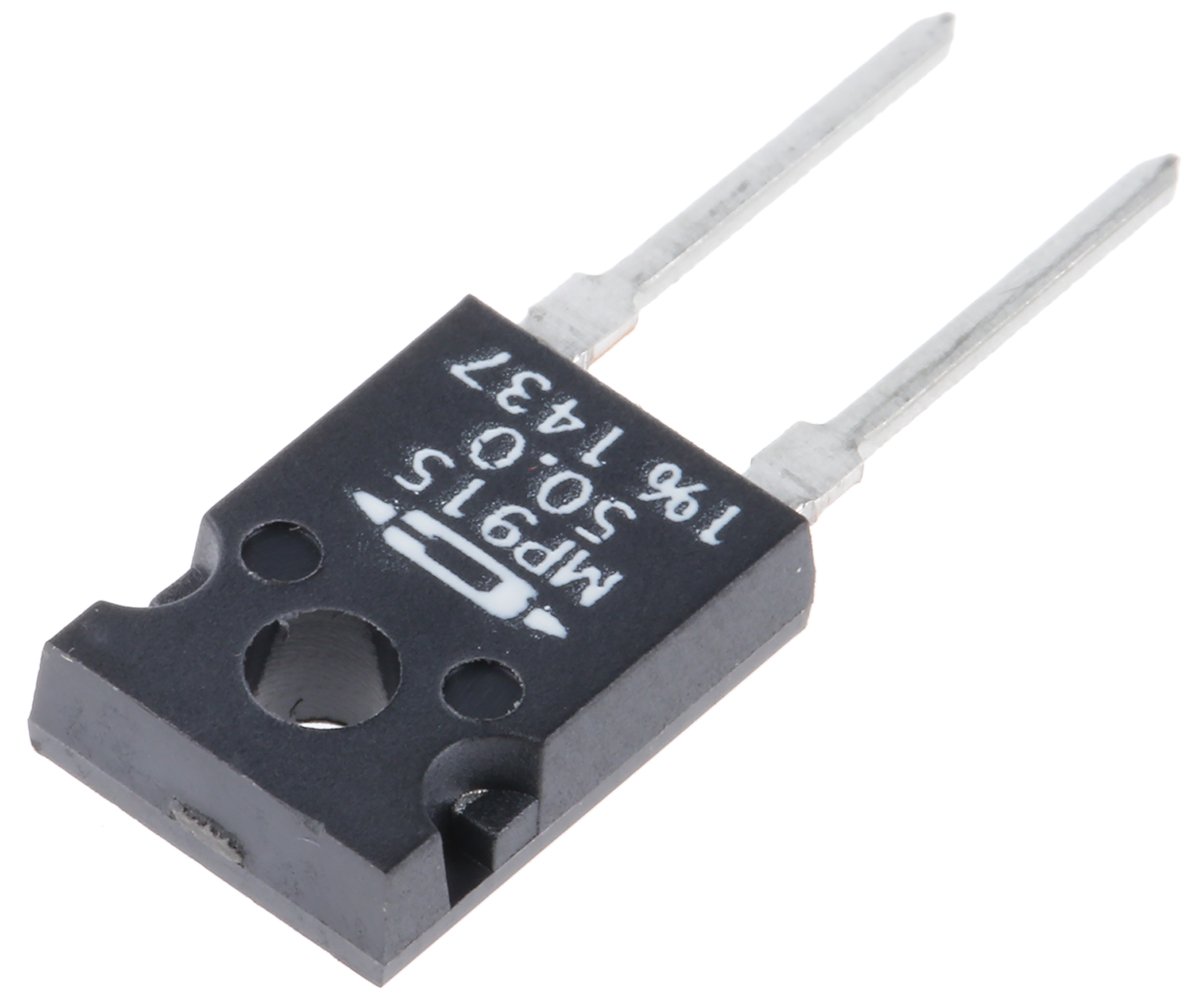 Caddock 50Ω Power Film Resistor 15W ±1% MP915-50.0-1%