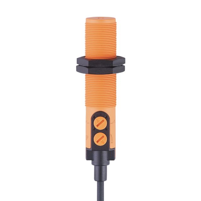 ifm electronic Capacitive Threaded Barrel Proximity Sensor, M18, 0.5 → 30 mm Detection, PNP NO/NC, 10 →
