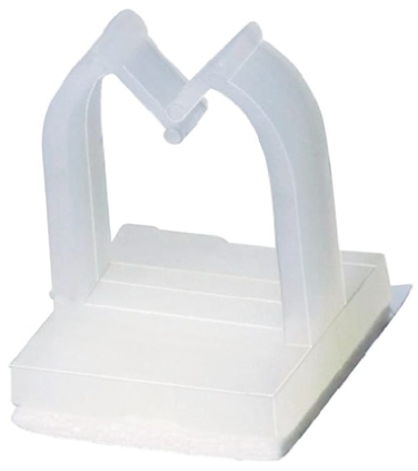 Essentra Natural Nylon Cable clamp jumper, 4.8mm Max. Bundle