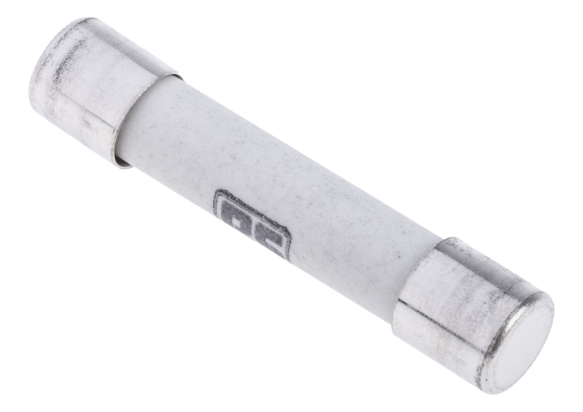 RS PRO 10A FF Ceramic Cartridge Fuse, 6.3 x 32mm