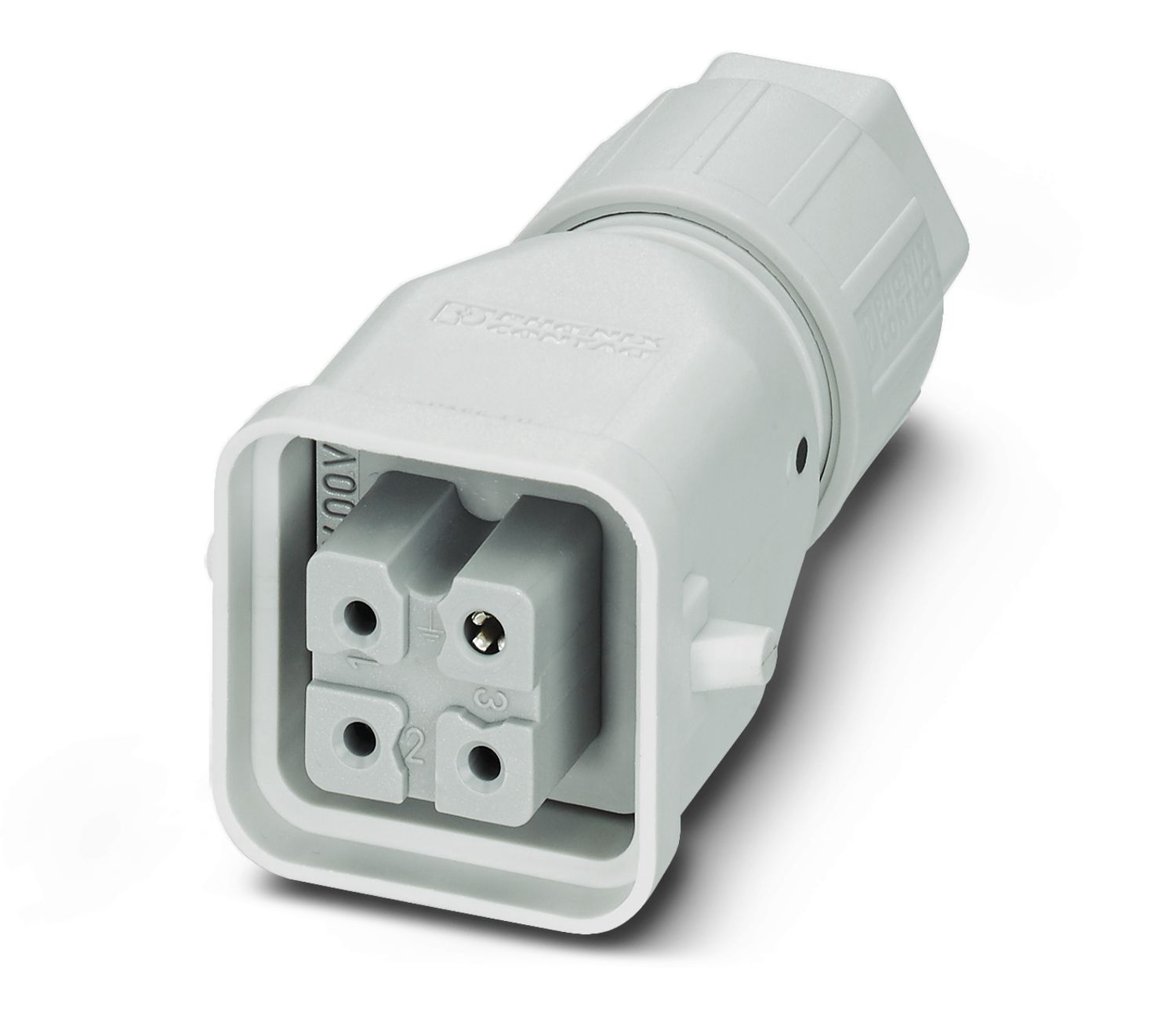 Phoenix Contact HC-A3-BUQ1.5-TFL-G-PA Heavy Duty Power Connector Housing, 3 Contacts
