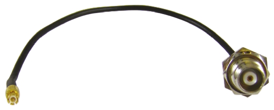 RF Solutions CBA Series Female TNC to Male MCX, 200 mm 50 Ω