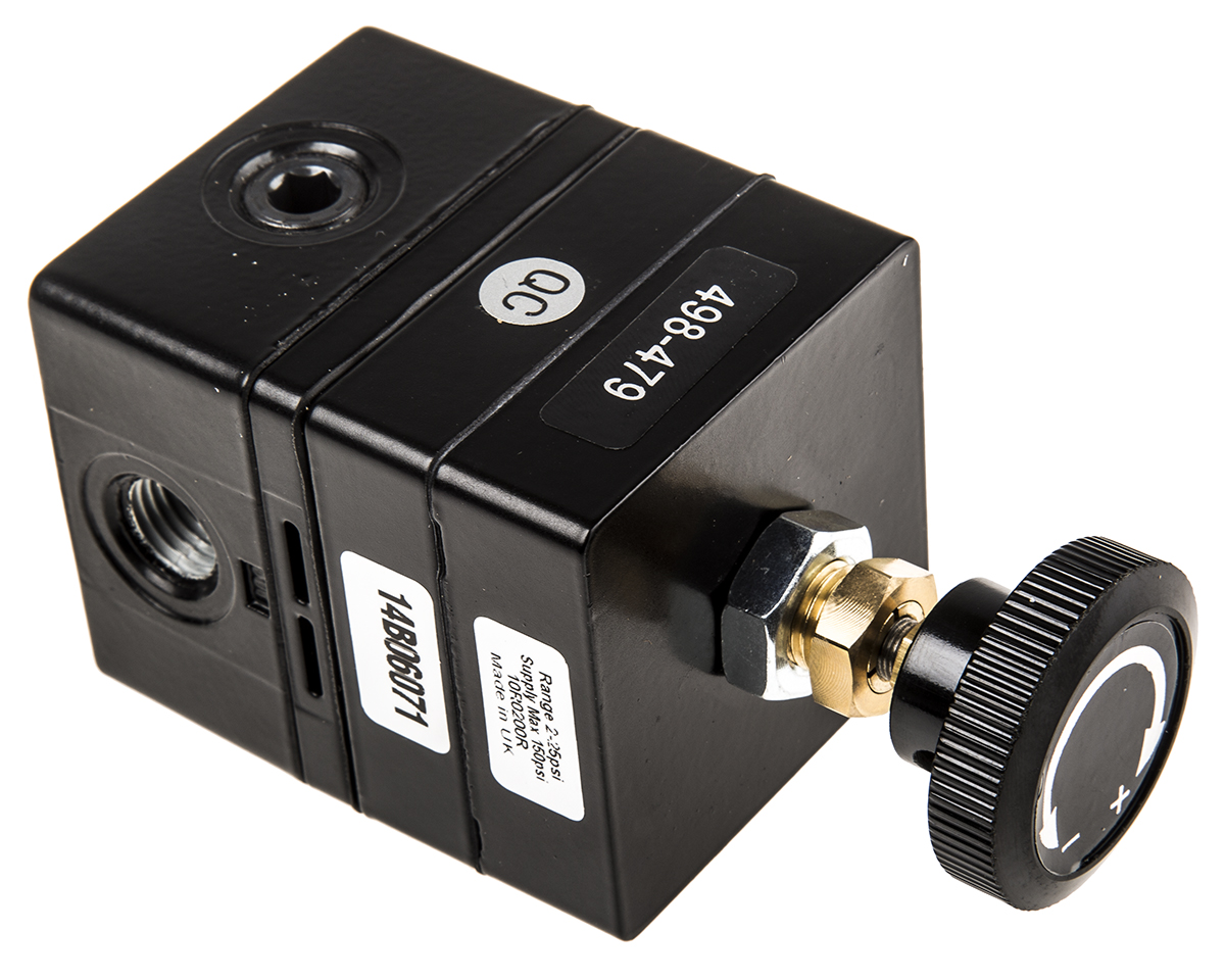 Watson Smith NPT 1/4 Pneumatic Regulator - 0.14bar to 1.7bar, 1/4in