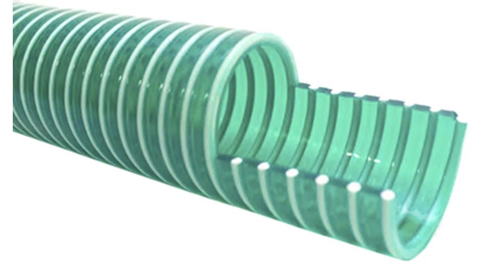 RS PRO PVC, Flexible Tube, 51.6mm ID, 59.8mm OD, Green, 30m