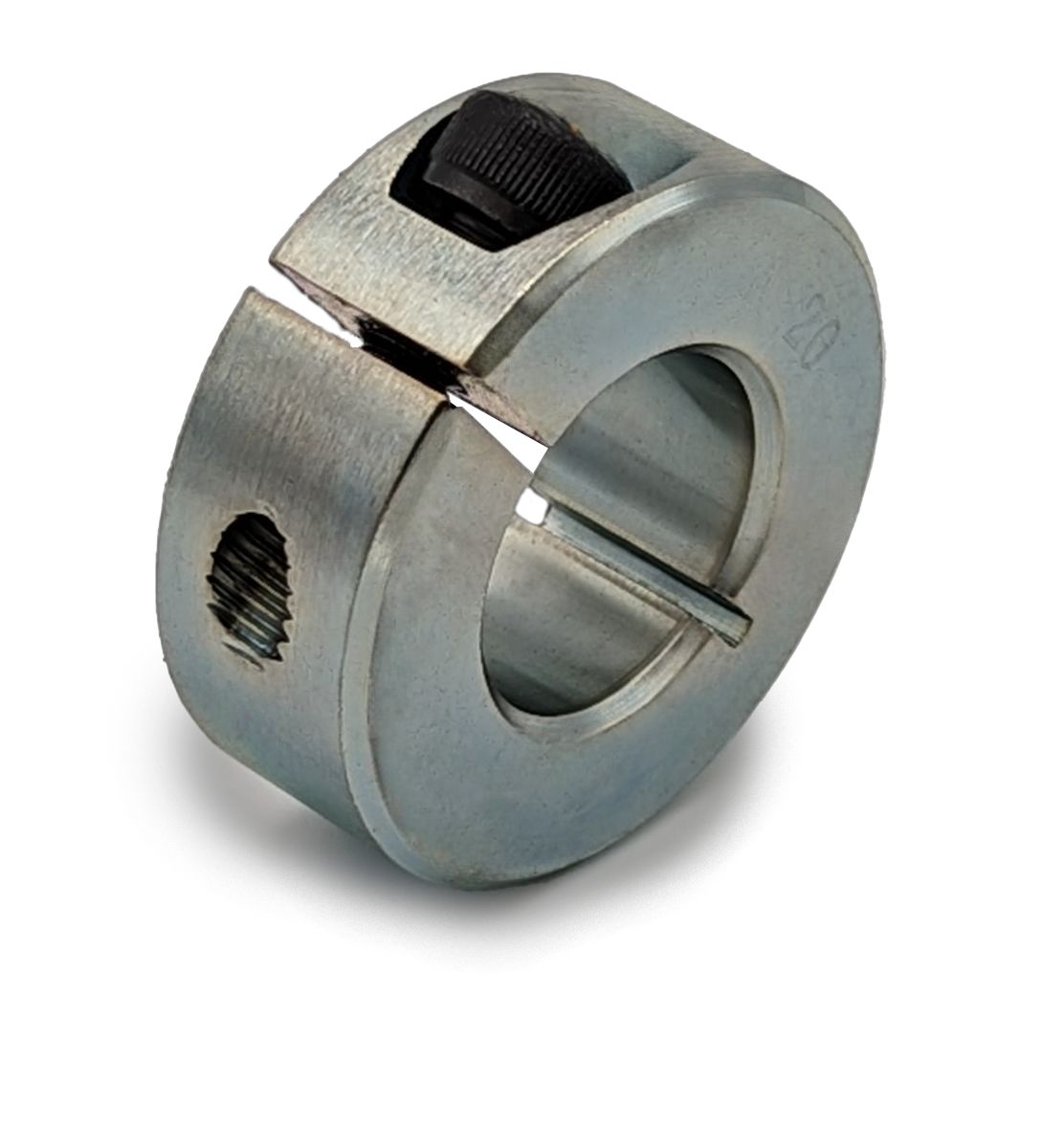 RS PRO Shaft Collar, One Piece, Clamp Screw, Bore 50mm, OD 78mm, W 19mm, Steel